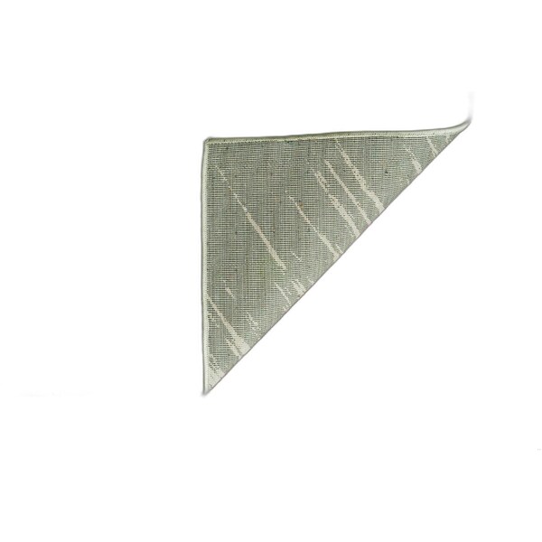 Homeroots 5 ft. 3 in. x 7 ft. 7 in. Polyester Silver Grey Area Rug 352750 - main